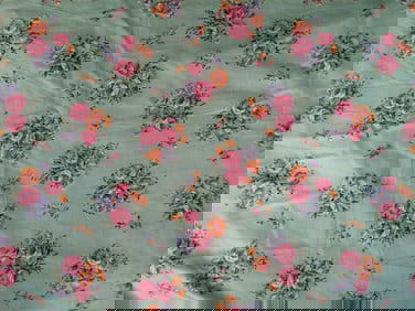 Vintage Cotton Fabric - Florals