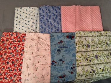 Vintage Cotton Fabric - Novelty