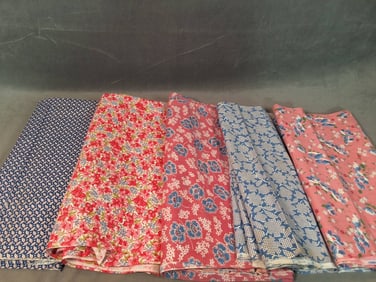 Vintage Cotton Fabric - Florals