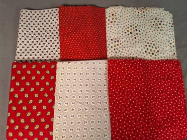 Vintage Cotton Fabric - Florals