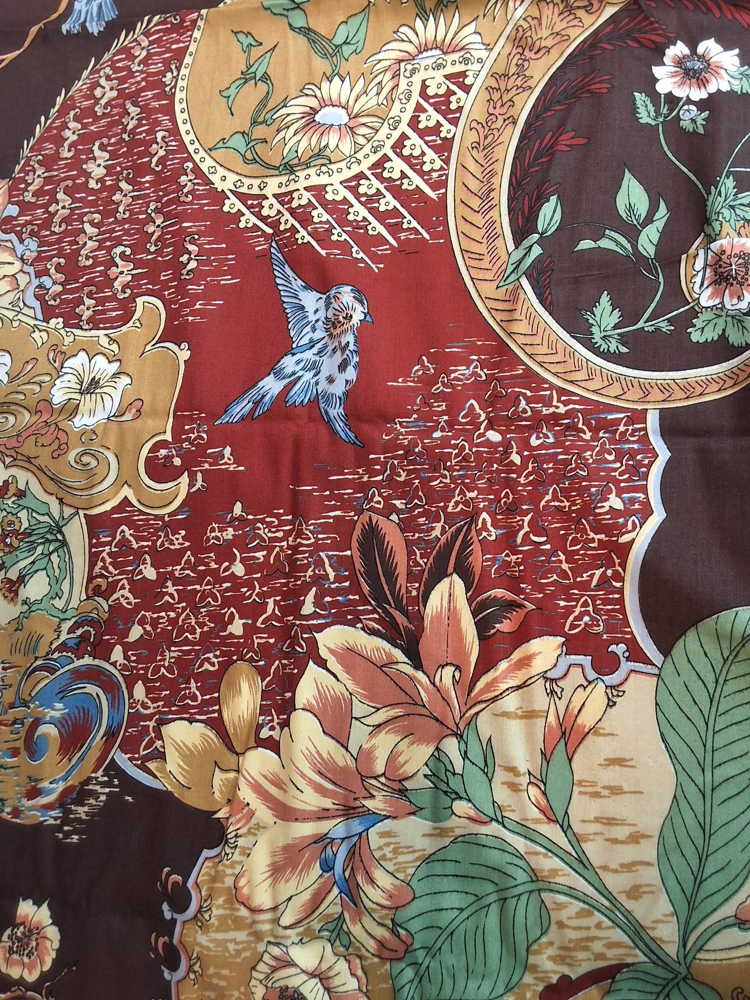 Vintage Cotton Fabric  -  Joy (1 of 5)
