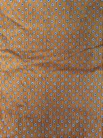 Vintage Cotton Fabric - Schumacher Striped Florals