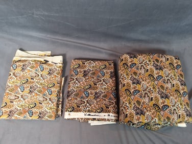 Vintage Cotton Fabric - Nature Designs