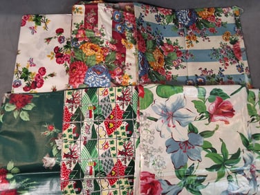 Vintage Cotton Fabric - Chintz and Polished Cotton
