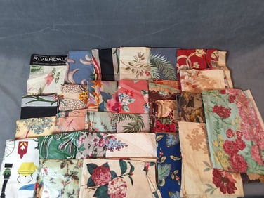 Vintage Cotton Fabric - Florals