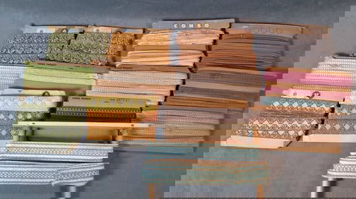 Assorted Vintage Trims and Piping