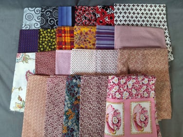 Vintage Cotton Fabric - Assorted Prints