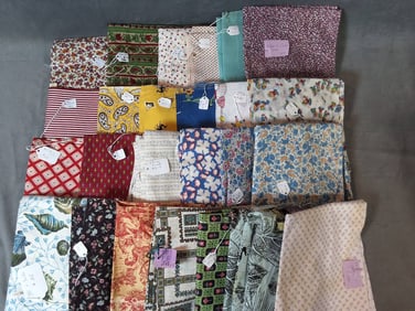 Vintage Cotton Fabric - Assorted Prints 10 lbs