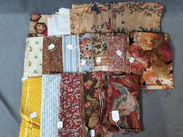 Antique Cotton Fabric - Varied Patterns
