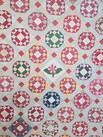 1848 Elizabeth Hooton Album Quilt - NJ and KY