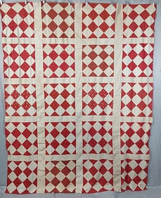 Antique 1850s Album Quilt Top - Princeton, NJ