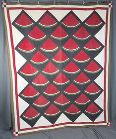 Vintage Watermelon Quilt