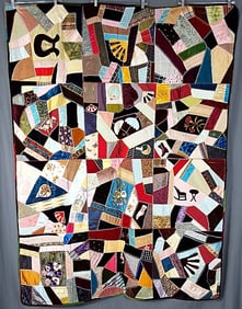 Antique Victorian Crazy Quilt