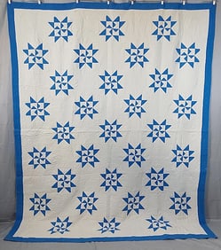 Vintage c1940 Martha Washington Star Quilt