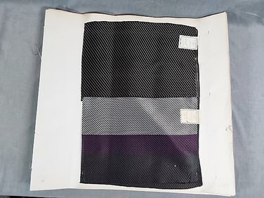 Antique Textile Swatch Book - 19th Century Silk Jacquard