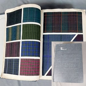 Antique Textile Swatch Book - 1907 Fall Lightweight Wool Suiting