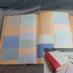 Vintage Textile Swatch Book - Cotton Prints