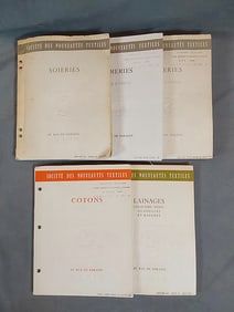 8 Vintage Salesman Textile Swatch Books - c1960-1973