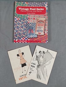 3 Feed Sack Sewing Books