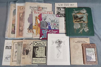 20th Century Assorted Quilt Ephemera