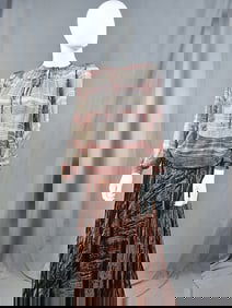 Late 70s Blouse and Skirt by Saint Laurent