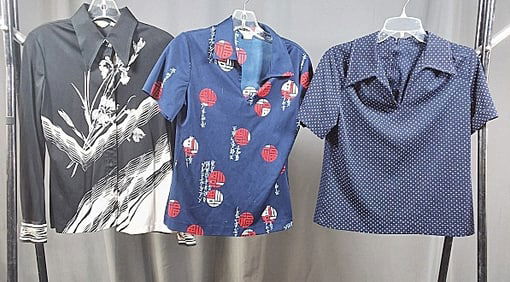 Group of 3 Womens 70s Tops - Tami