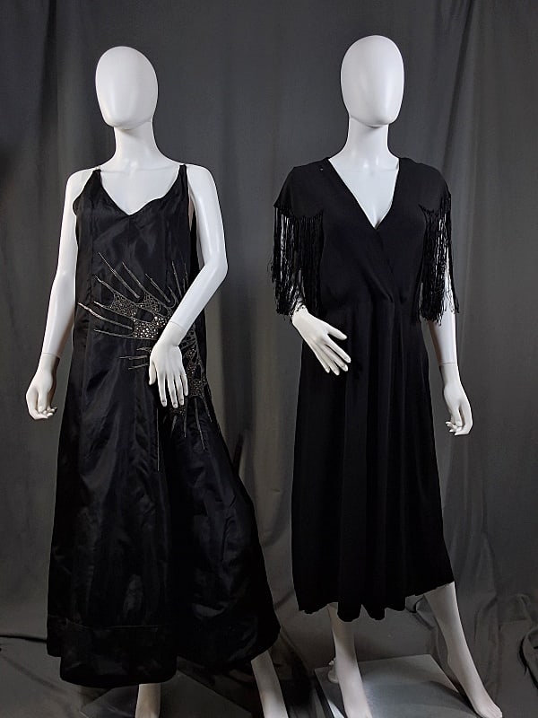 2 Vintage Black Dresses - Franklin Simons (1 of 20)