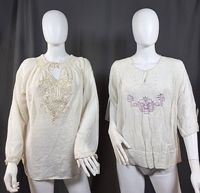 2 Vintage and Edwardian Tops