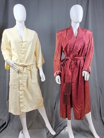 2 Vintage Mens Robes - Weber