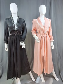 Vintage Robe and Nightgown - Forty Winks
