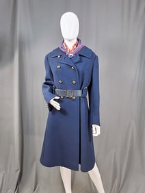 Vintage Ladies 1960s Wool Coat by Dumas