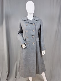 Vintage Ladies 1960s Virgin Wool Coat