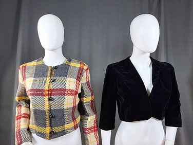 Pair of Vintage Ladies Jackets c1950-60s