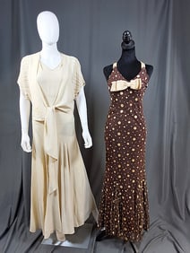 2 1930s Evening Gowns