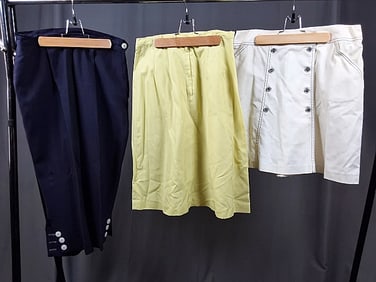 1970s Capris, Skirt, and Skort