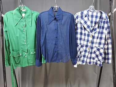 2 1970s Button Downs and a Jacket