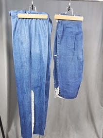Two Pairs of 1970s Denim