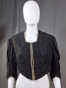 19th Century Mourning Bodice