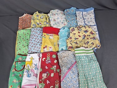 Vintage Novelty Print Childrens Aprons