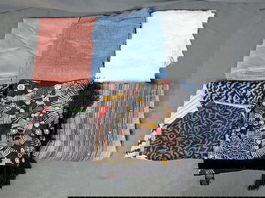 Assortment of 6 Scarves and Shawls