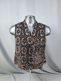 Antique 19th Century Velvet Vest