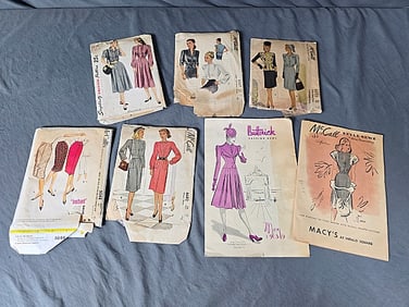 Vintage Sewing Patterns and Advertising