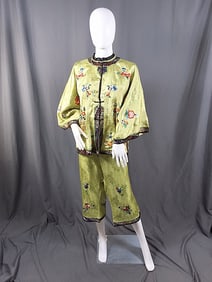 Vintage East Asian Pants Set