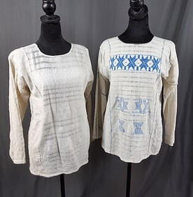 2 Vintage Ethnic Blouses