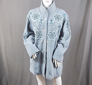 Vintage Bob Mackie Fleece Jacket