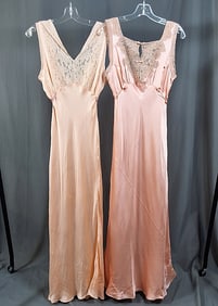 2 Vintage Pink Nightgowns