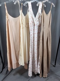 4 Vintage Slip Dresses