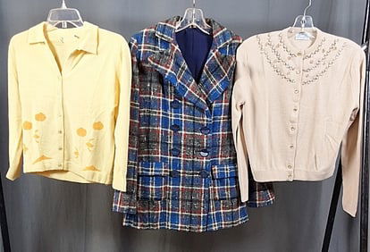 c1960 Womens Cardigans and Coat
