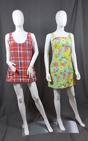 2 c1960 Mini Dresses - TOO CUTE