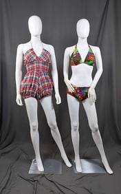 Vintage Cover Up and Swimsuit